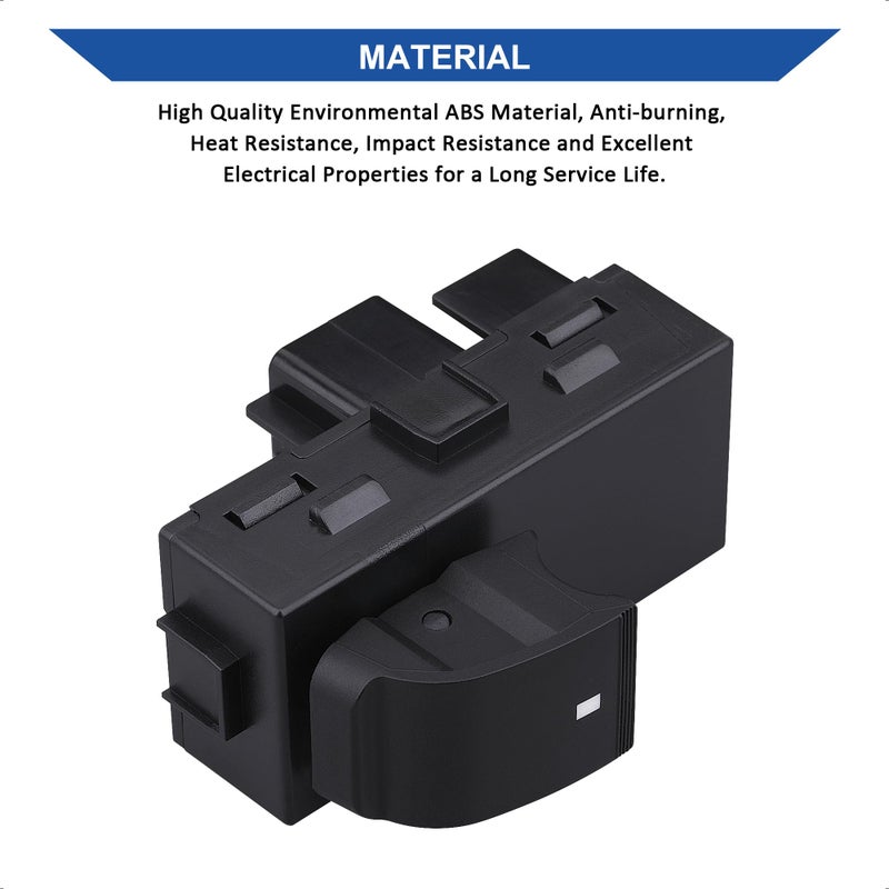 AiYiGu Passenger Window Switch 22895545, Compatible with 2008-2011 Chevrolet HHR, 2007-2013 Chevrolet Silverado 1500/2500 HD/3500 HD/Suburban/GMC Sierra/Yukon/Buick Lucerne, Replaces 25877776 - Image 5